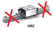 Blocks  HRC without rail